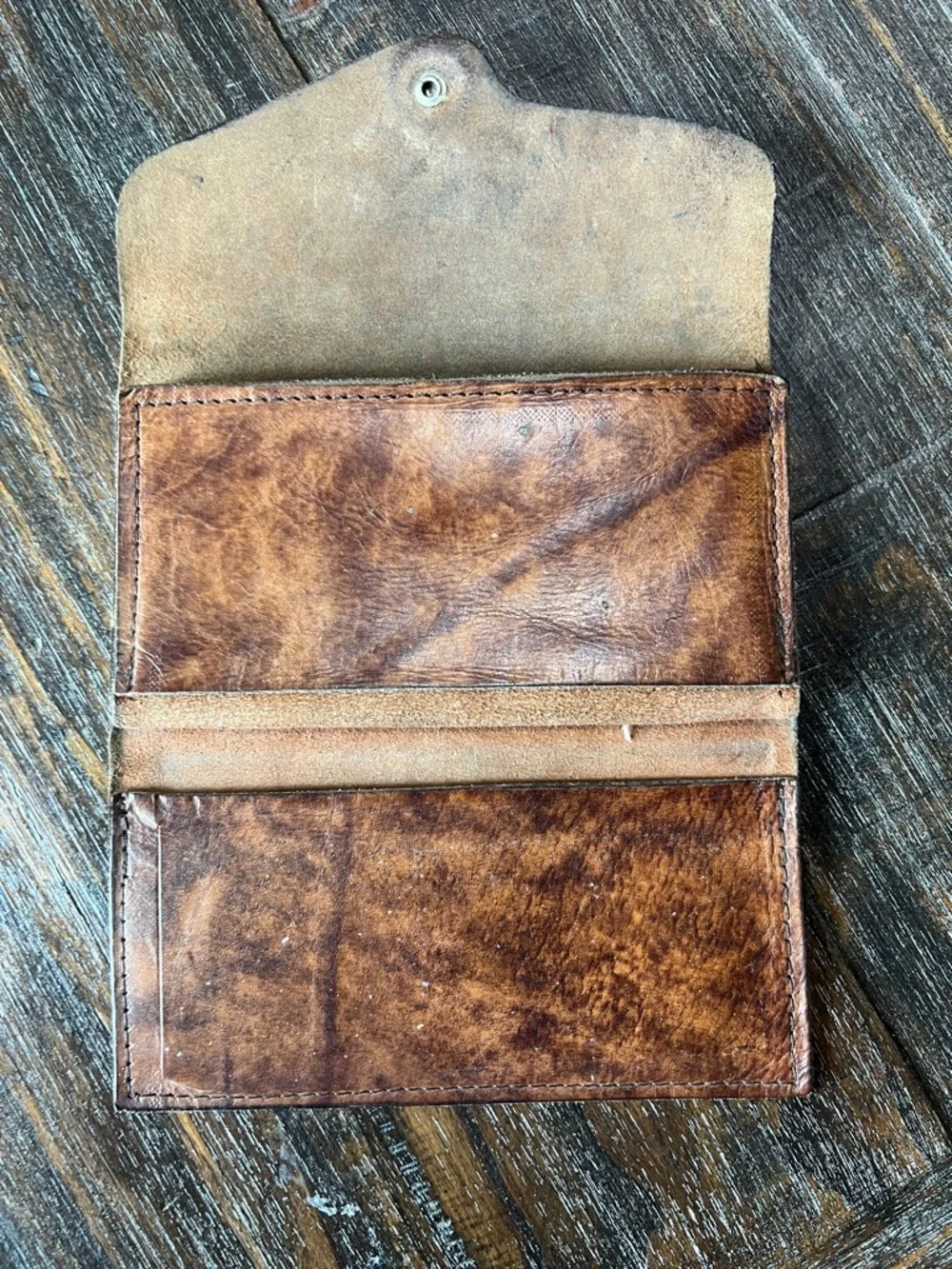 Vintage Nickel Indian Head Leather Belt and Wallet.